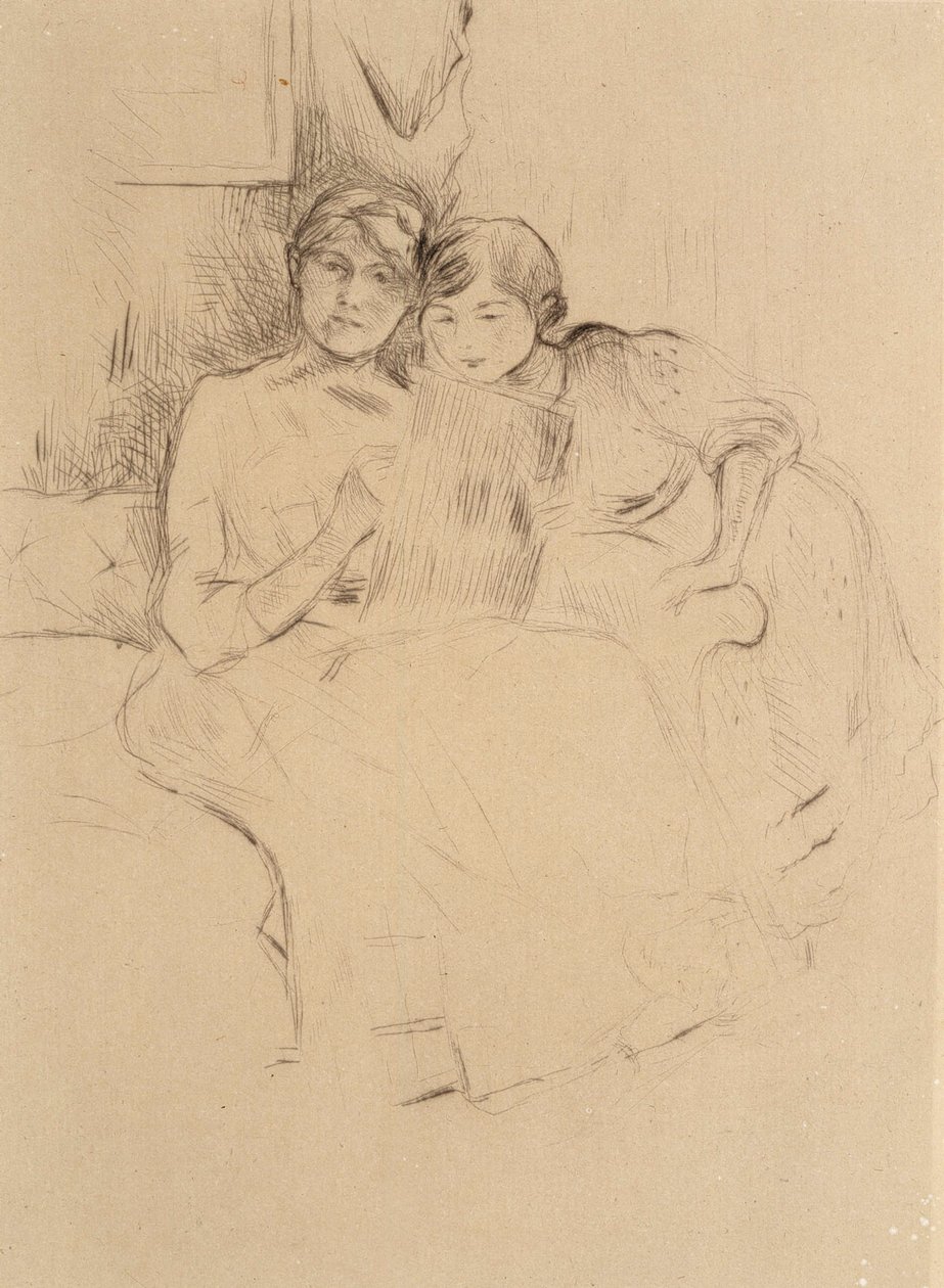 Piirustustunti tekijältä Berthe Morisot