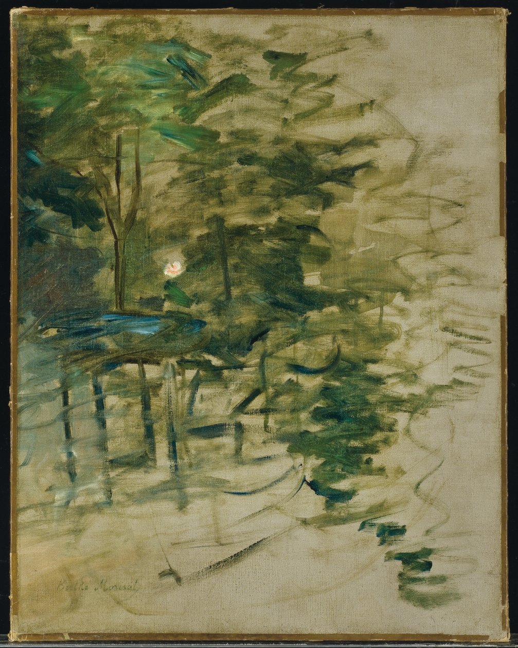 Puutarha, 1883 tekijältä Berthe Morisot