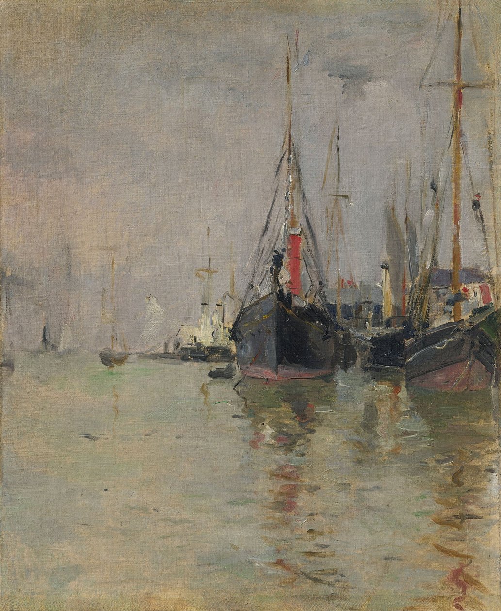 Saksa: Die Themse The Thames tekijältä Berthe Morisot