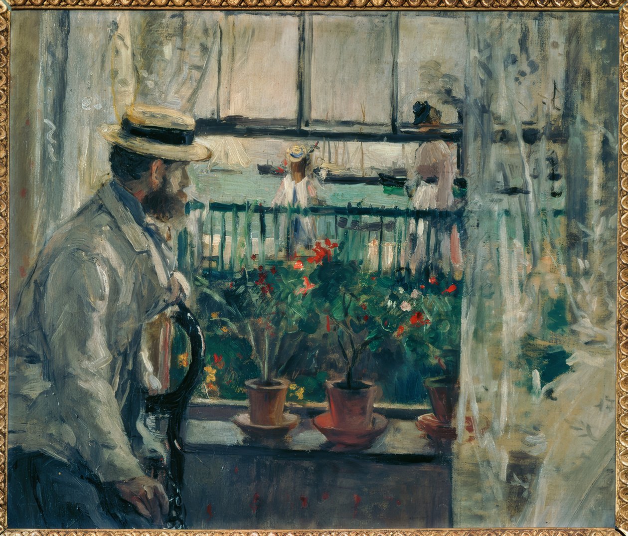 Interieur, Isle of Wight tekijältä Berthe Morisot