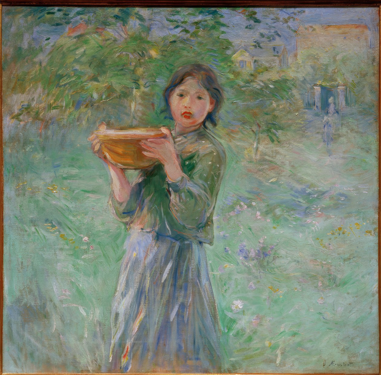 La jatte de lait tekijältä Berthe Morisot