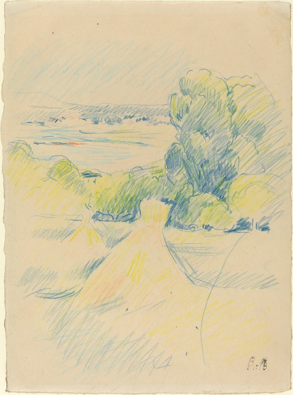 Maisema tekijältä Berthe Morisot