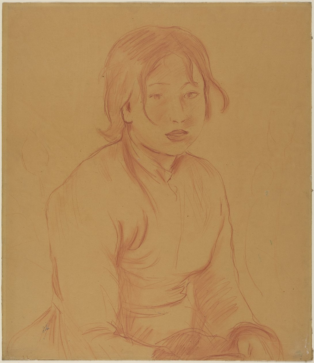 Maalaistyttö tekijältä Berthe Morisot