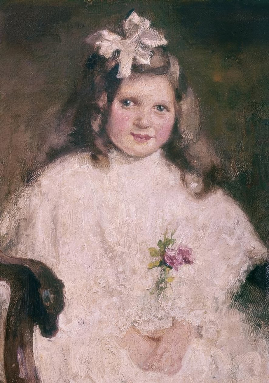MUOTOKUVA HÄNEN TYTTÄRESTÄ - 1800-luku - RANSKAlainen impressionismi tekijältä Berthe Morisot