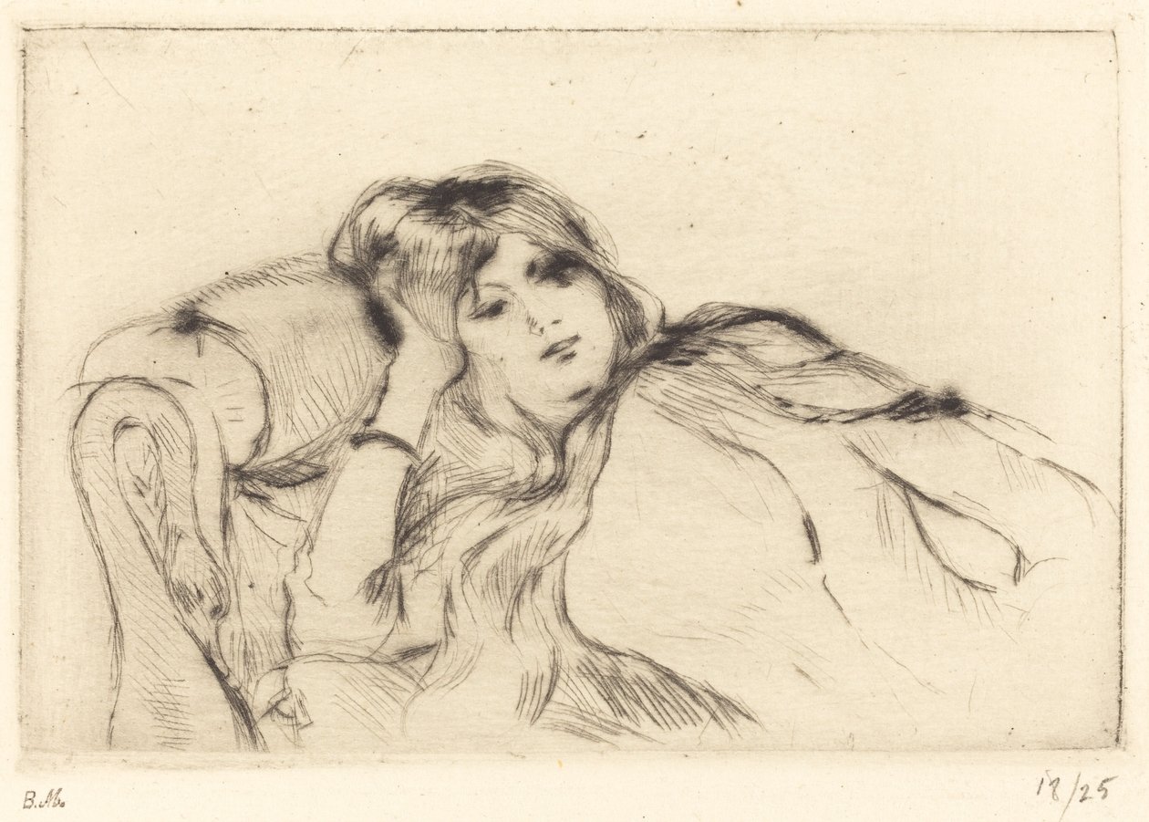 Lepo, 18881890. tekijältä Berthe Morisot