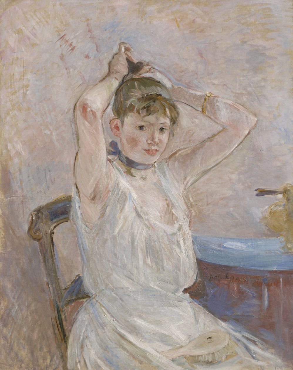 Kylpylä, 1885-86 tekijältä Berthe Morisot