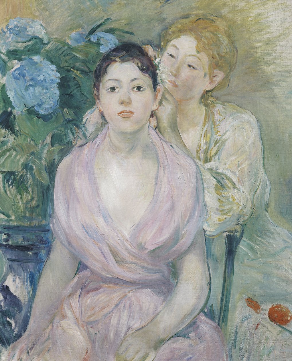 Hortensia tai kaksi sisarta, 1894 tekijältä Berthe Morisot