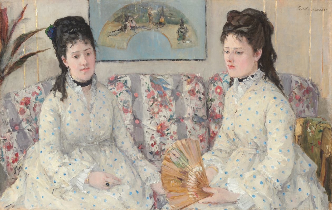 Sisaret, 1869 tekijältä Berthe Morisot