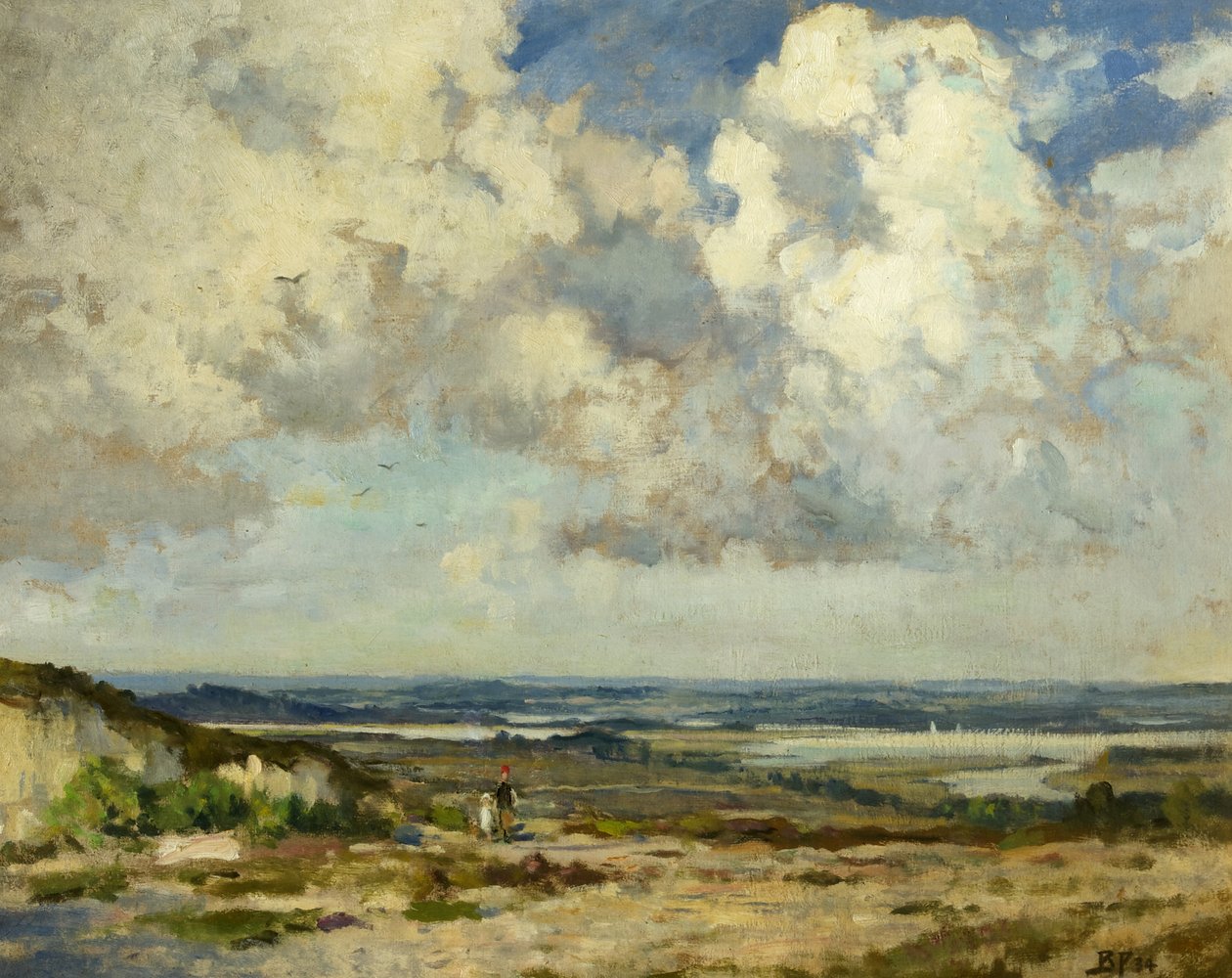 Purbeck Hillsillä, Dorsetissa tekijältä Bertram Priestman
