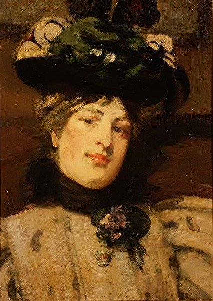 Naisen muotokuva tekijältä Bessie MacNicol