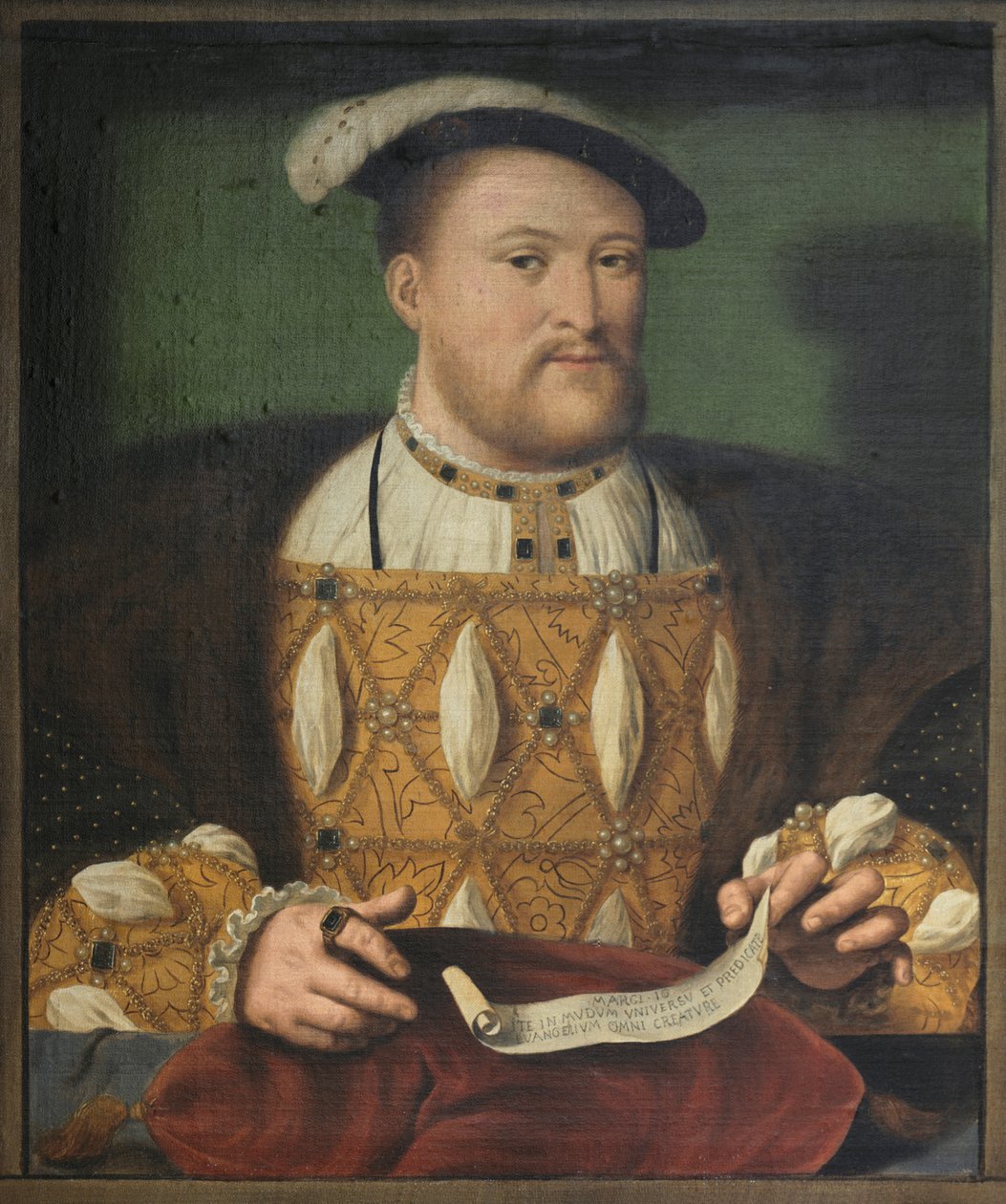 Kuningas Henrik VIII:n muotokuva, c1544 c1800 tekijältä Biagio Rebecca