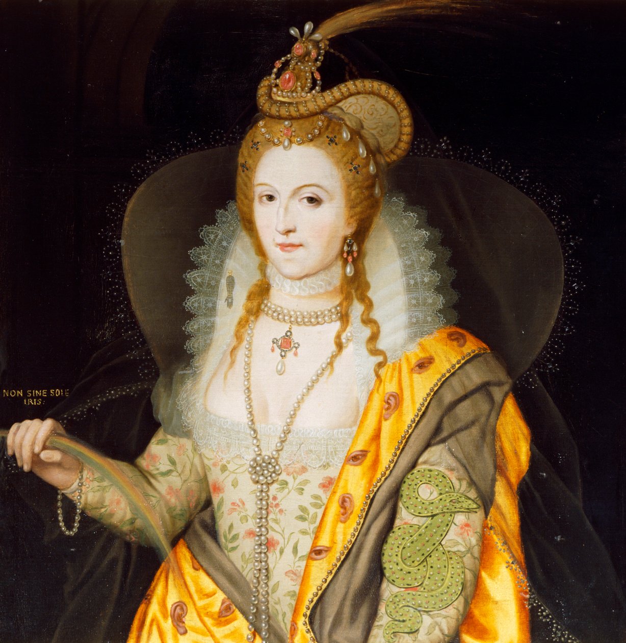 Kuningatar Elisabet I:n muotokuva, 1774 tekijältä Biagio Rebecca
