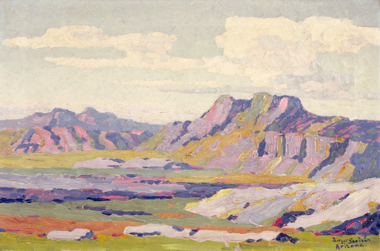 Painted Desertissä, Arizonassa tekijältä Birger Sandzen