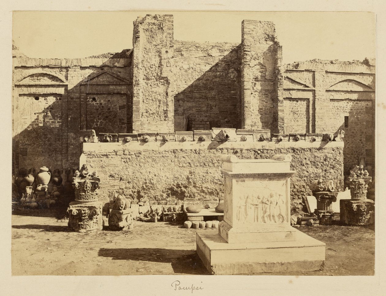 Pompei tekijältä Bisson Frères