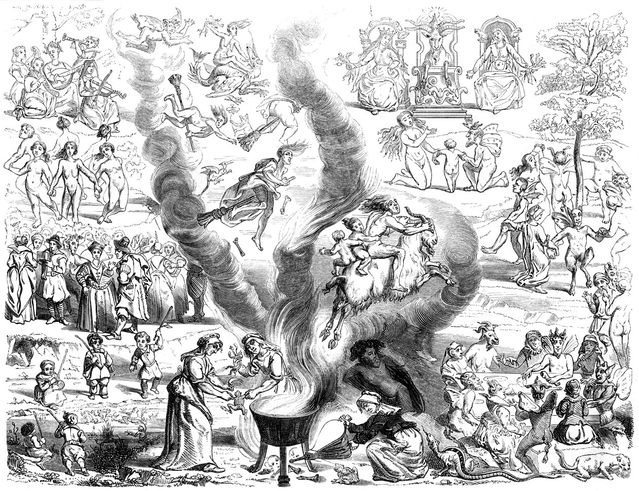 Sapatti, 1500-luku 1849. tekijältä Bisson and Cottard