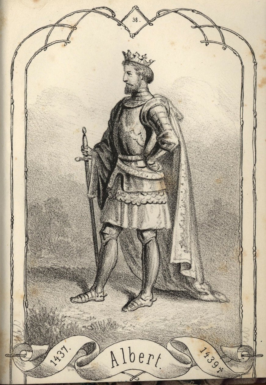 Albert Suuri 1397-1439, Unkarin ja Kroatian kuningas tekijältä Béla Vizkelety