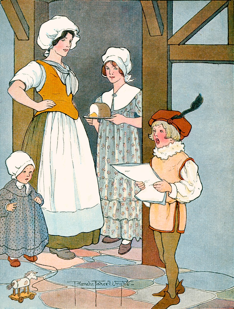 Pikku Tom Tucker, Blanche Fisher Wright tekijältä Blanche Fisher Wright