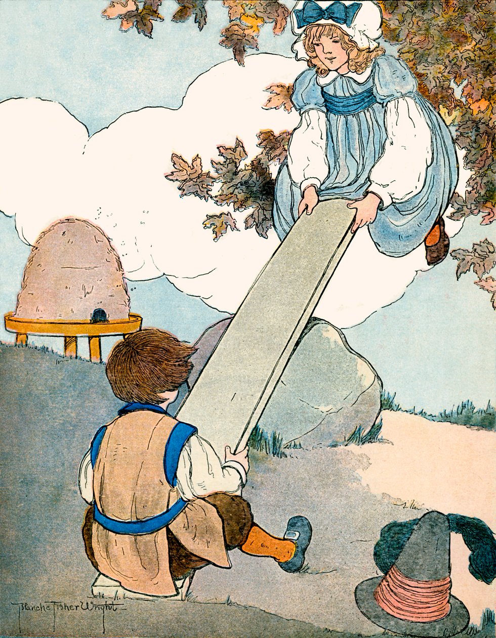 See-Saw, kirjoittanut Blanche Fisher Wright tekijältä Blanche Fisher Wright
