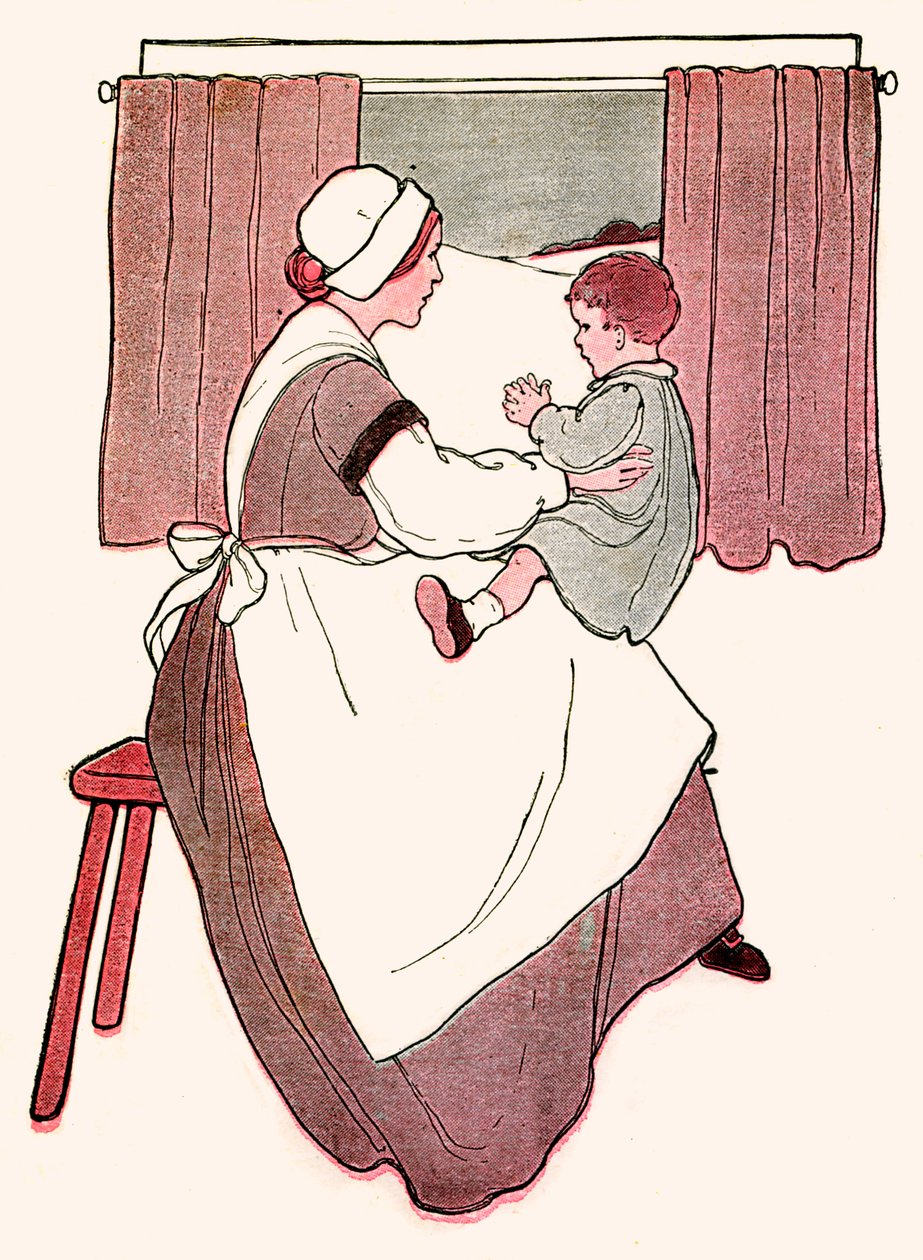 Clap Handies, kuvittanut Blanche Fisher Wright tekijältä Blanche Fisher Wright