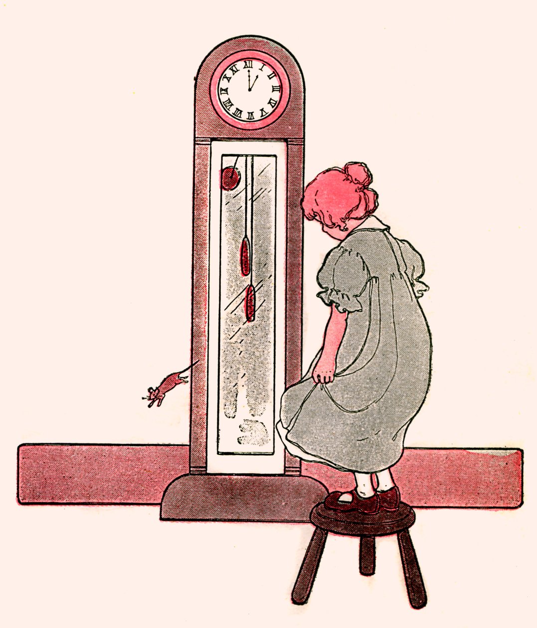 Hickory, Dickory, Dock!, kirjoittanut Blanche Fisher Wright tekijältä Blanche Fisher Wright