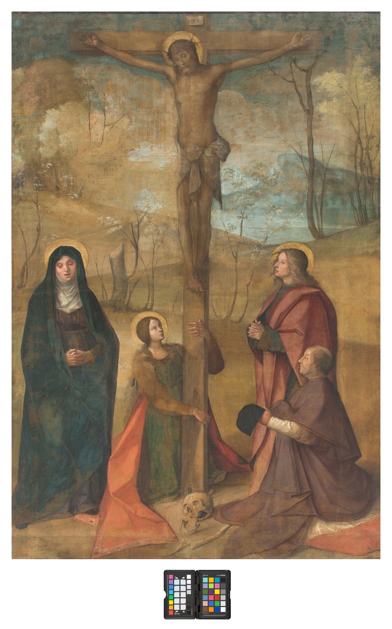 Jeesus Kristus krusifiksi, Boccaccio Boccaccino Boccaccino tekijältä Boccaccio Boccaccino