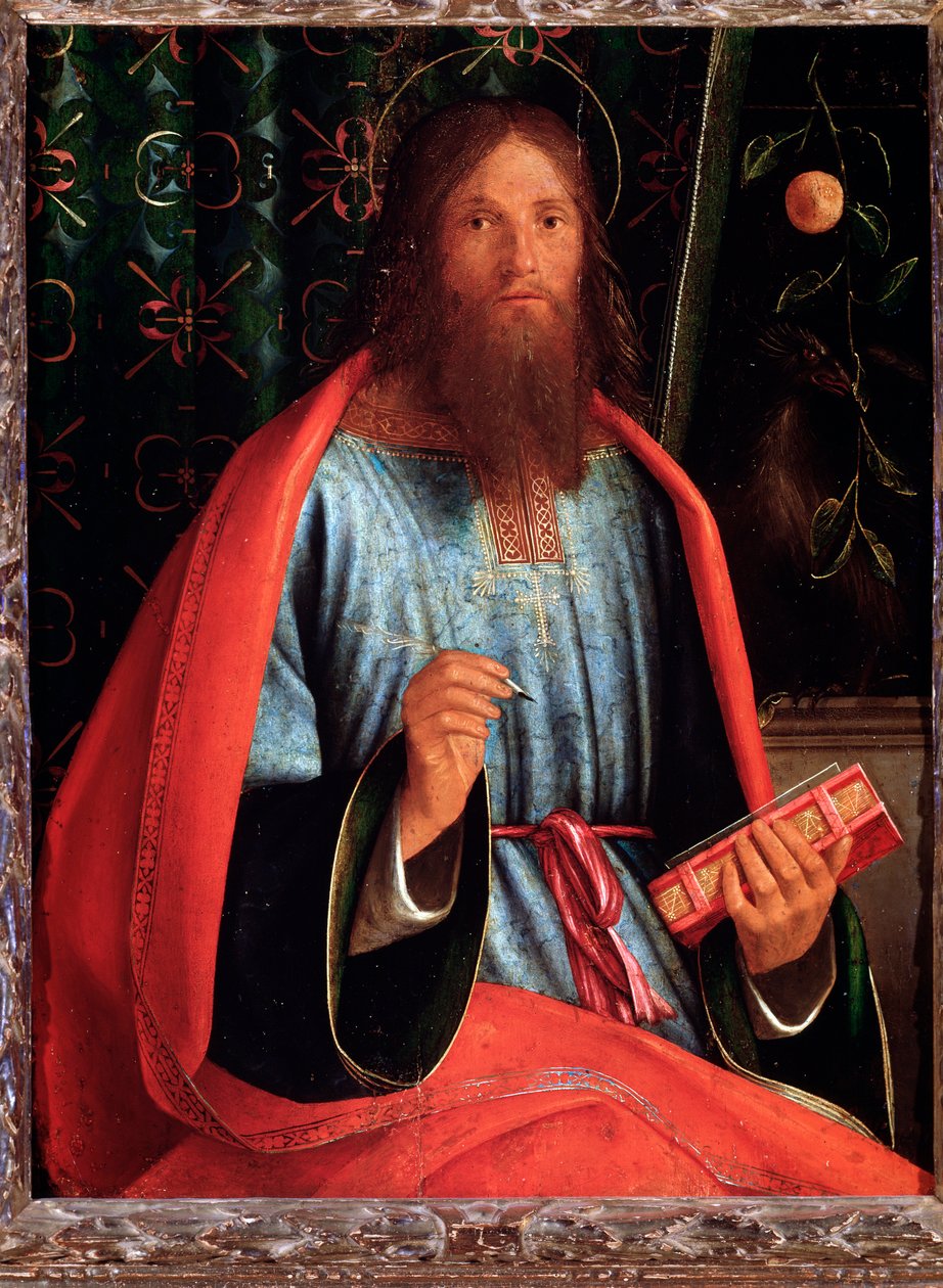 Pyhän Johanneksen evankelista (maalaus tekijältä Boccaccio Boccaccino