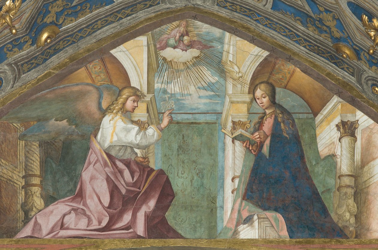 Sopraano, Boccaccio Boccaccino, Ilmoitus 1506-07 tekijältä Boccaccio Boccaccino