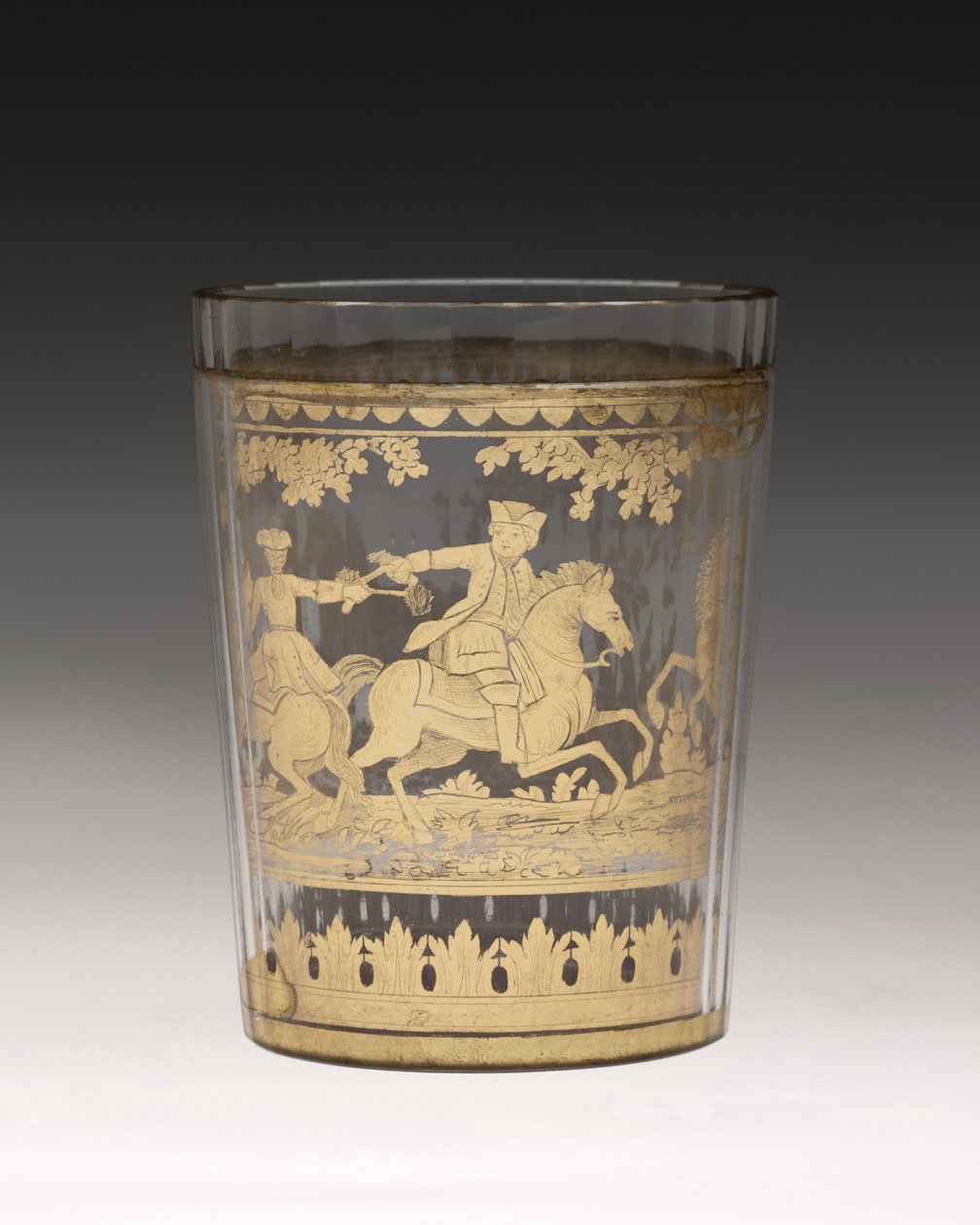 Tumbler, n. 1730 tekijältä Bohemian School