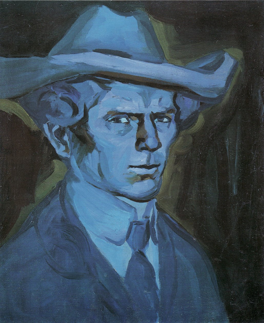 Omakuva, 1909 tekijältä Bohumil Kubišta