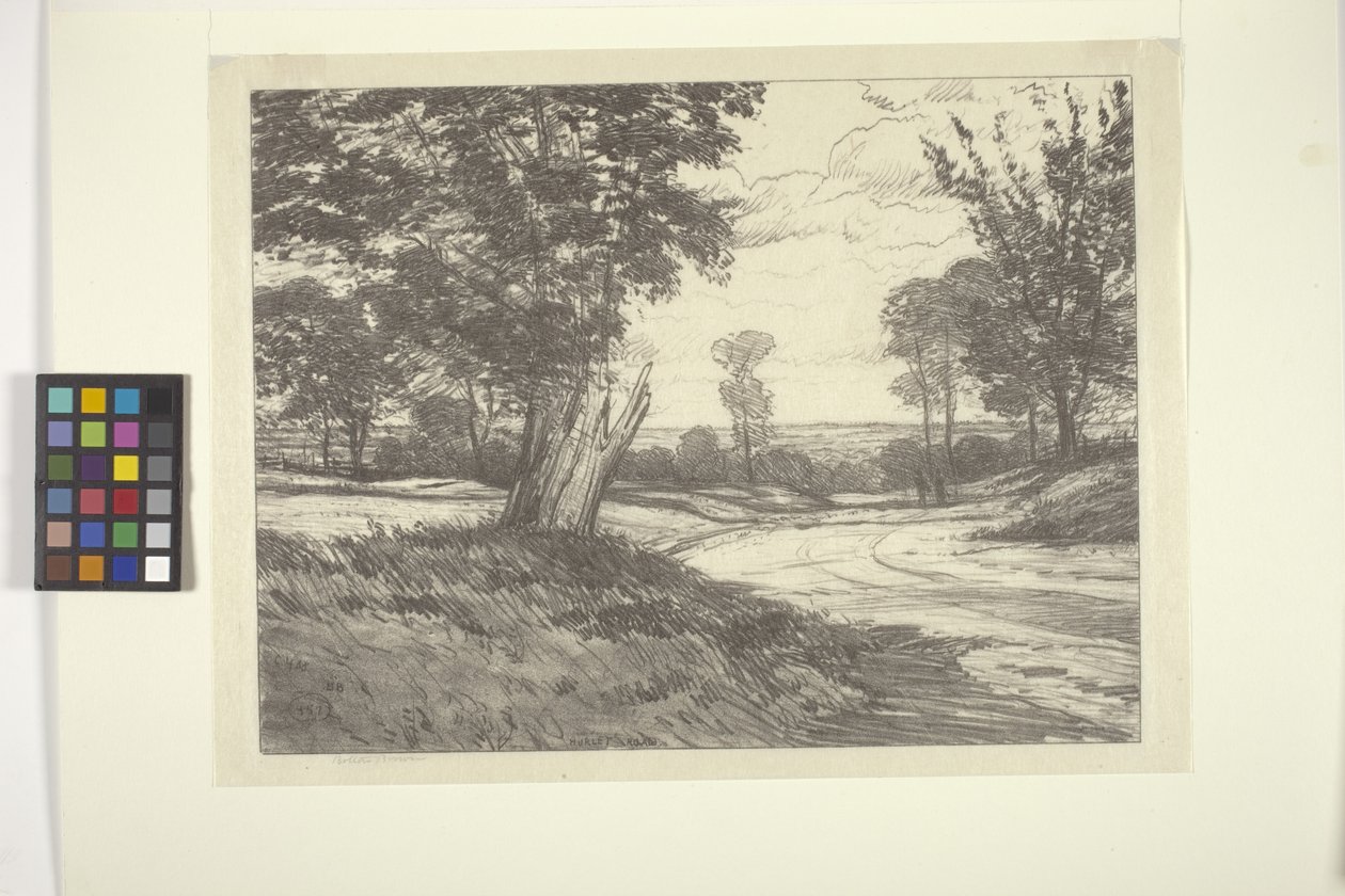 Hurley Road (muste paperille) tekijältä Bolton Coit Brown