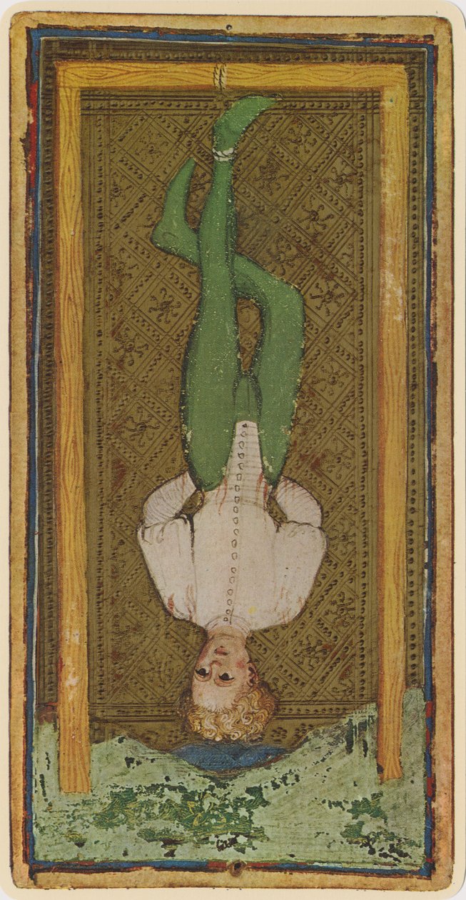 Petturi, faksimile Tarot-kortista "Visconti"-pakasta, 1441-47 tekijältä Bonifacio Bembo