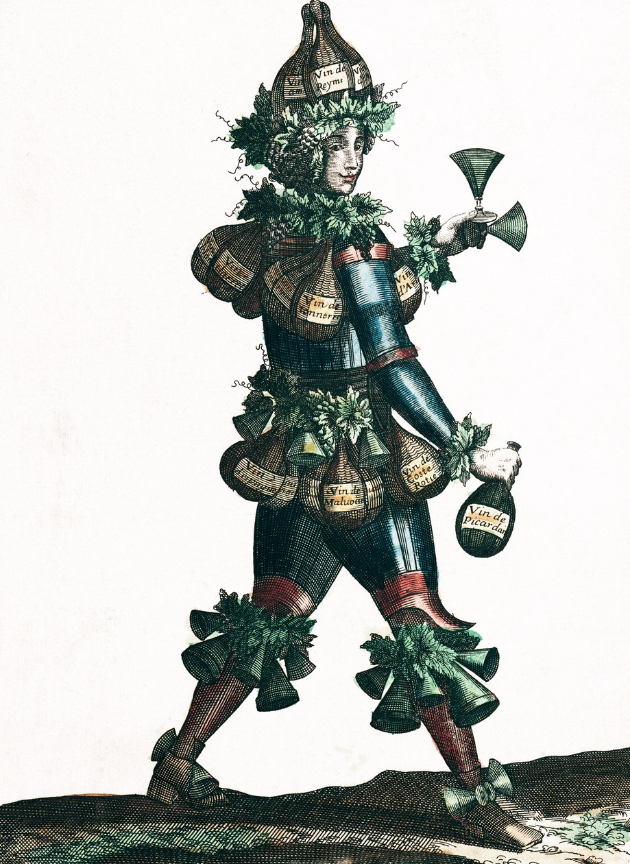 Innkeeper, allegorinen pukusuunnittelu tekijältä Nicolas Bonnart