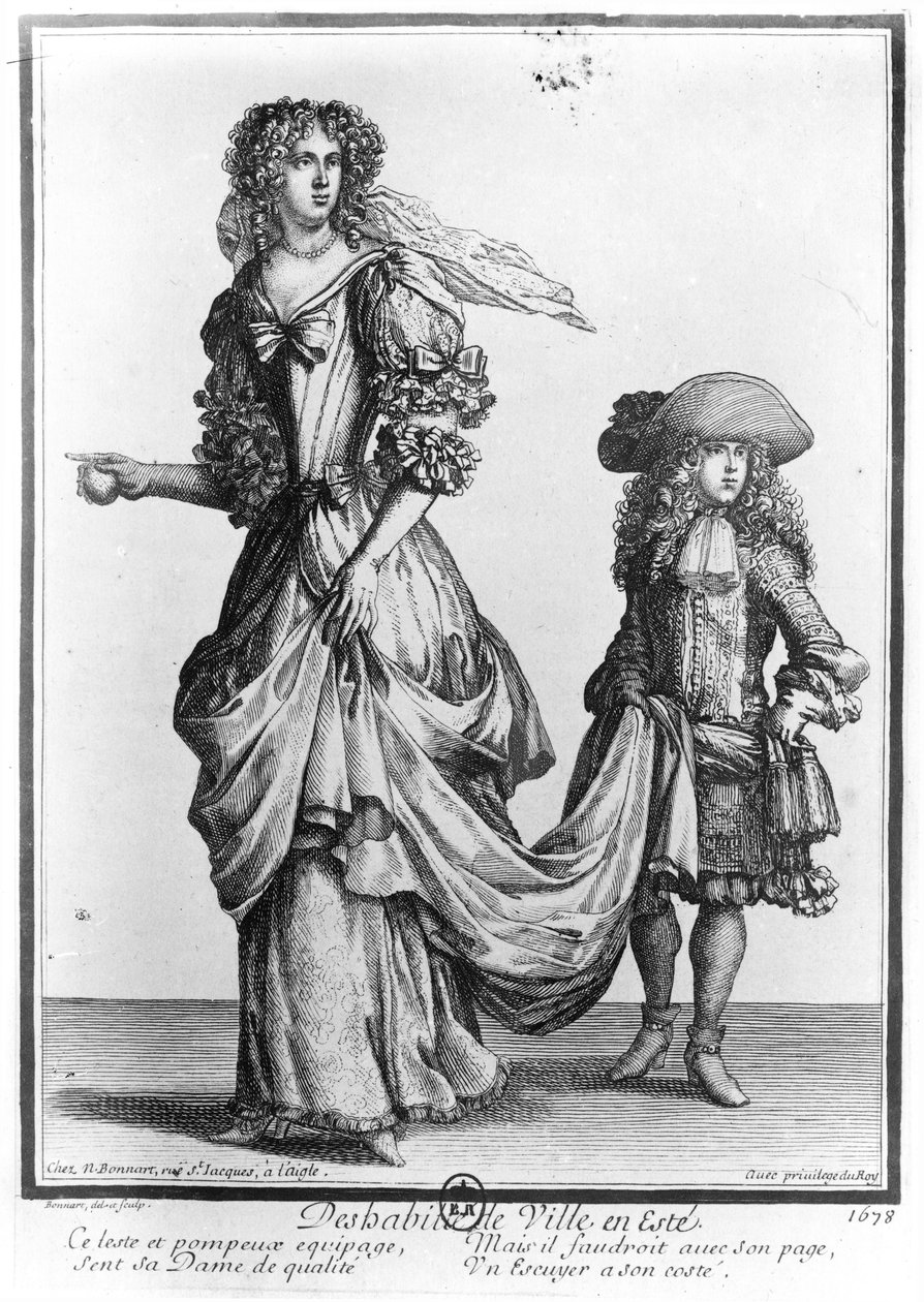 Kesäkaupunkimekko, 1678 tekijältä Nicolas Bonnart