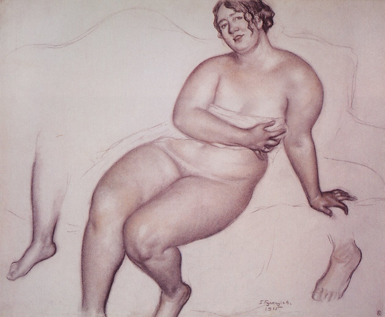 . , n tekijältä Boris Mikhailovich Kustodiev