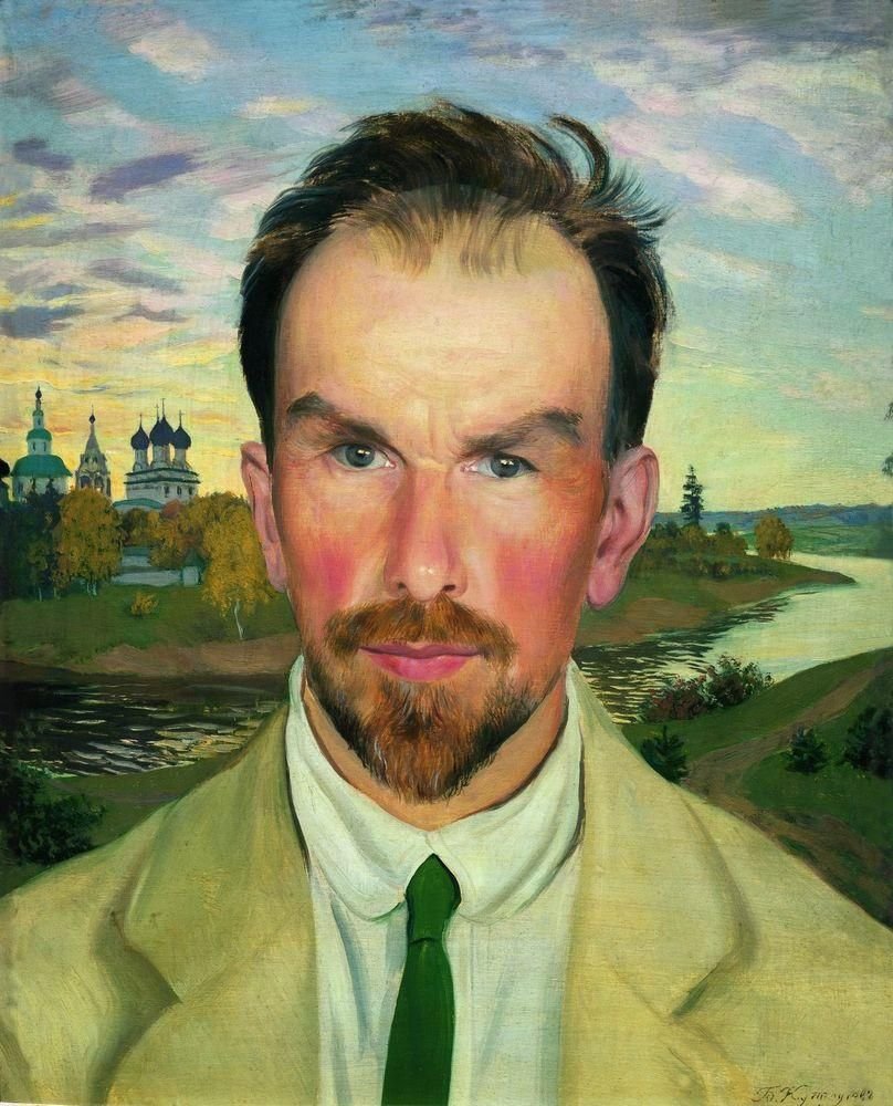 , - .n tekijältä Boris Mikhailovich Kustodiev