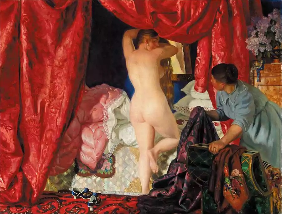  Belle Krasavitsan tekijältä Boris Mikhailovich Kustodiev