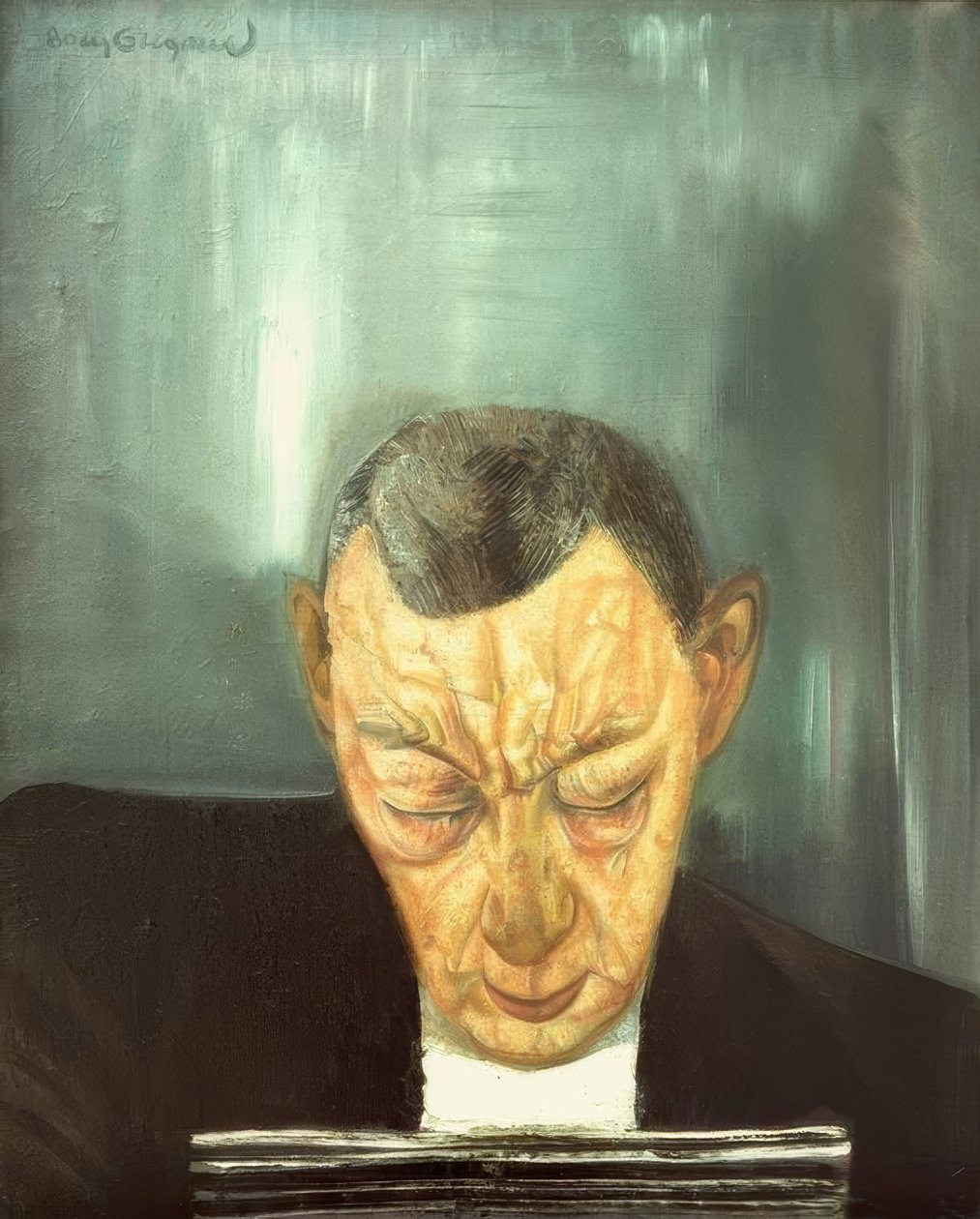 Portrt Rahmaninov tekijältä Boris D. Grigorjew