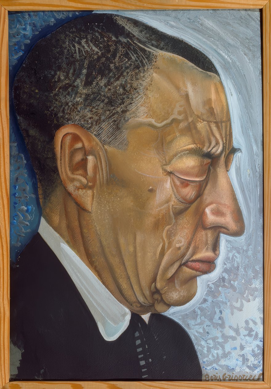 Portrt Rahmaninov tekijältä Boris D. Grigorjew
