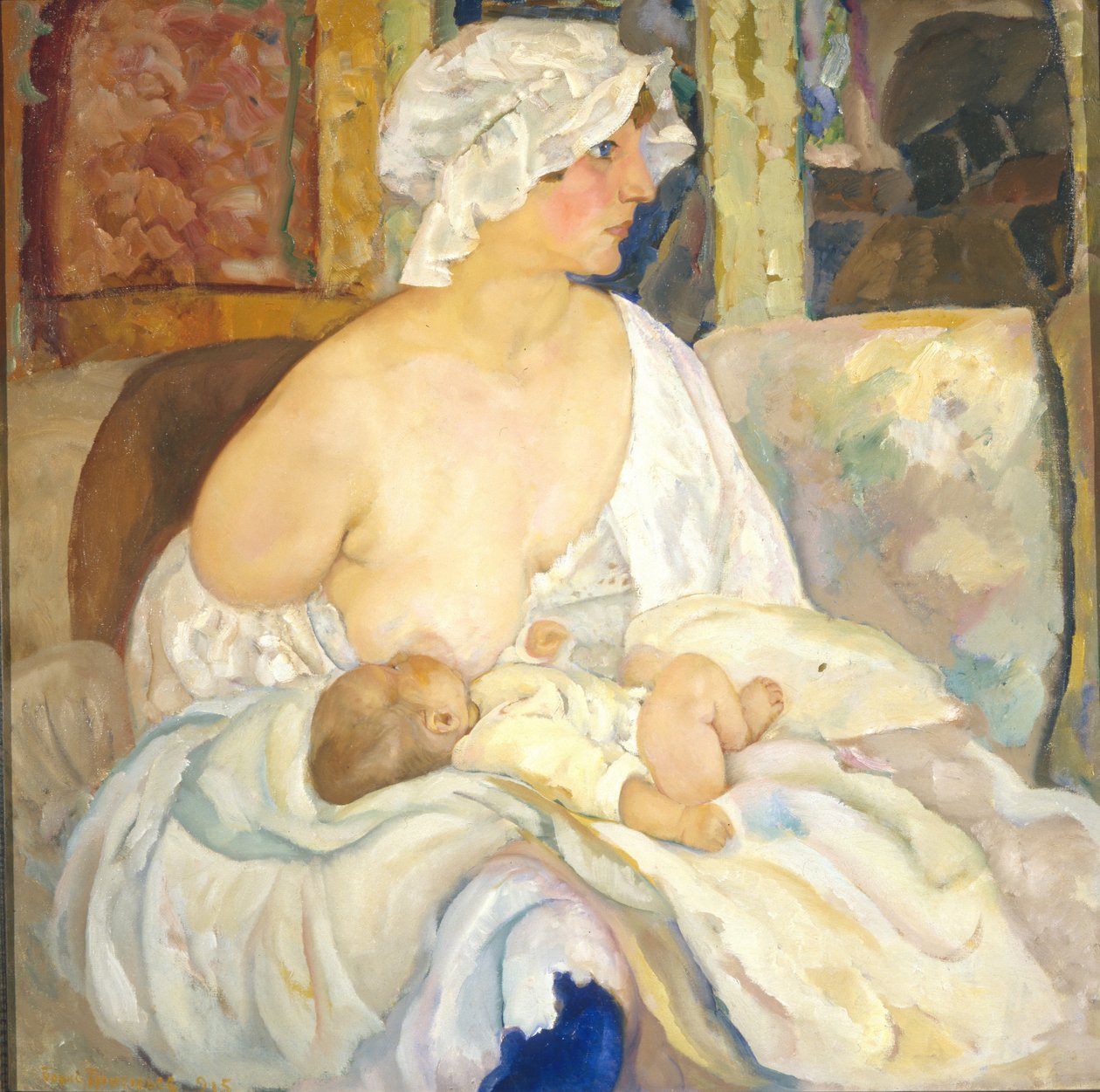 Äiti, 1915 tekijältä Boris Dmitrievich Grigoriev