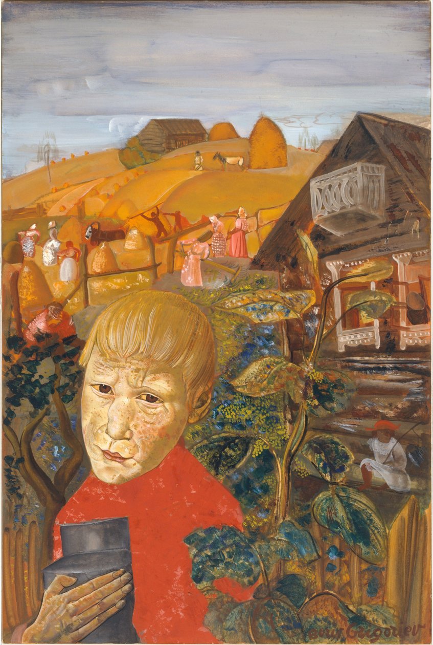 Sergei Yesenin 18951925 nuorena, noin 1923 tekijältä Boris Dmitrievich Grigoriev