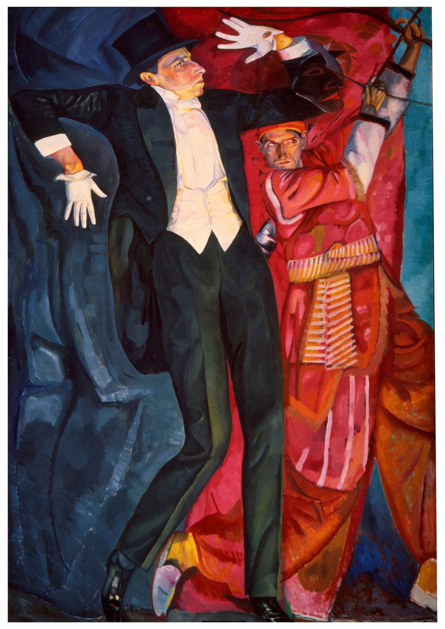 "Muotokuva näytelmätuottaja Vsevolod Meyerholdista", 1916 tekijältä Boris Grigor