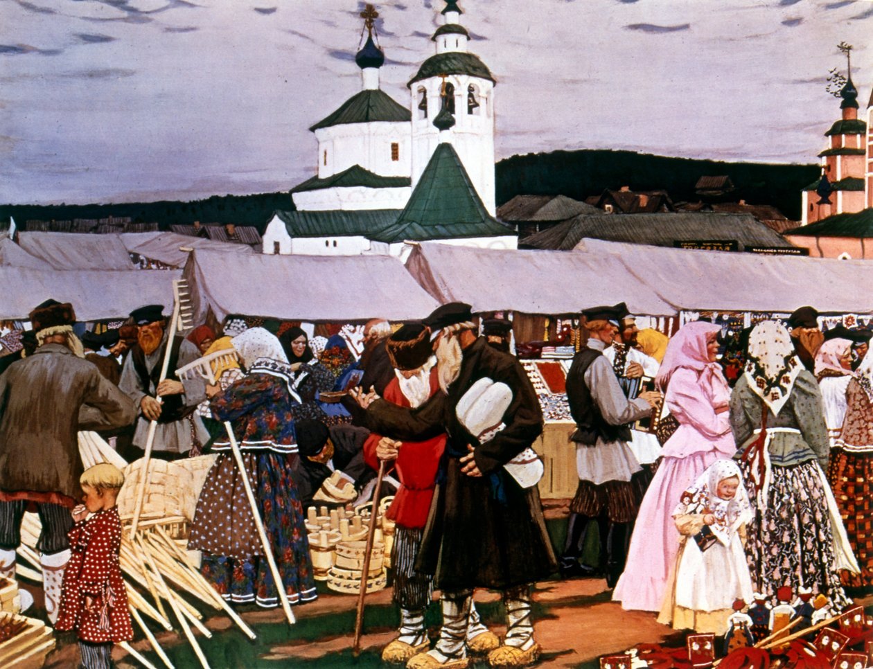 Reilu tekijältä Boris Mikhailovich Kustodiev