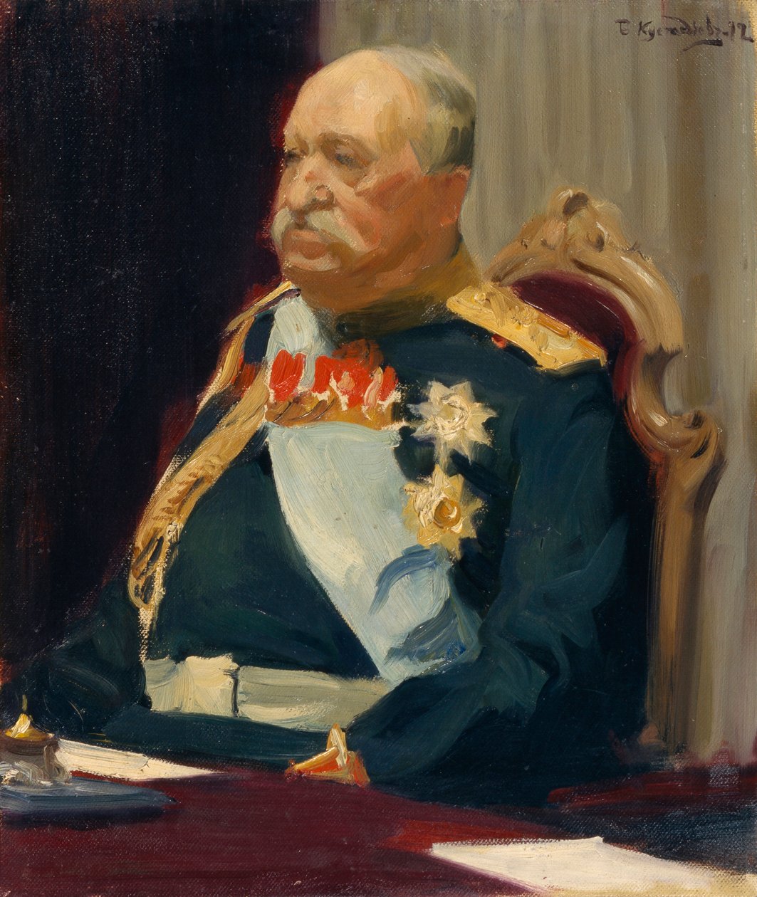 Portrait du comte Nikolai Pavlovich Ignatiev (1832-1908), homme d