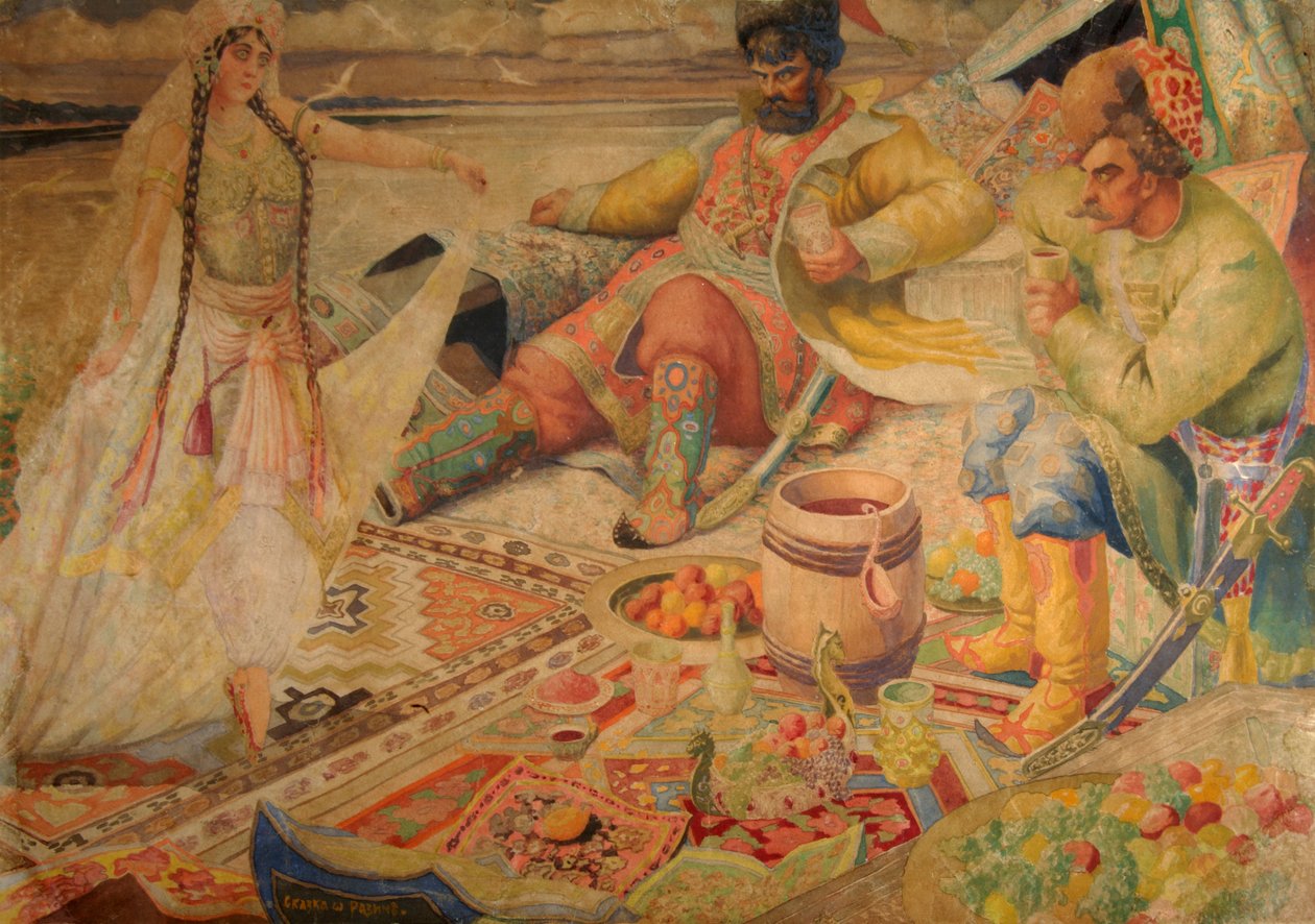 Stepan Razin tekijältä Boris Mikhailovich Kustodiev