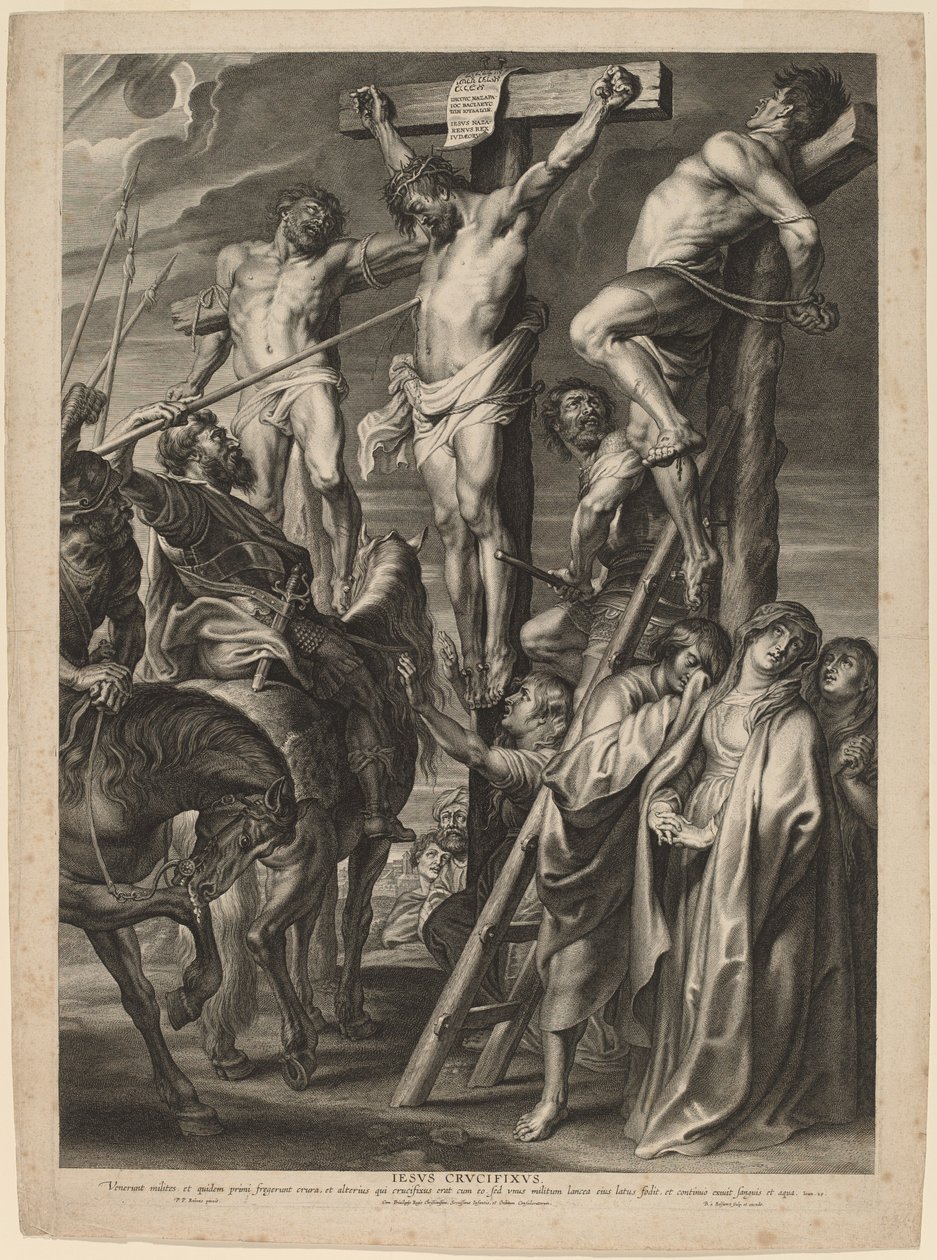 Keihään isku tekijältä Boëtius Adams Bolswert after Sir Peter Paul Rubens