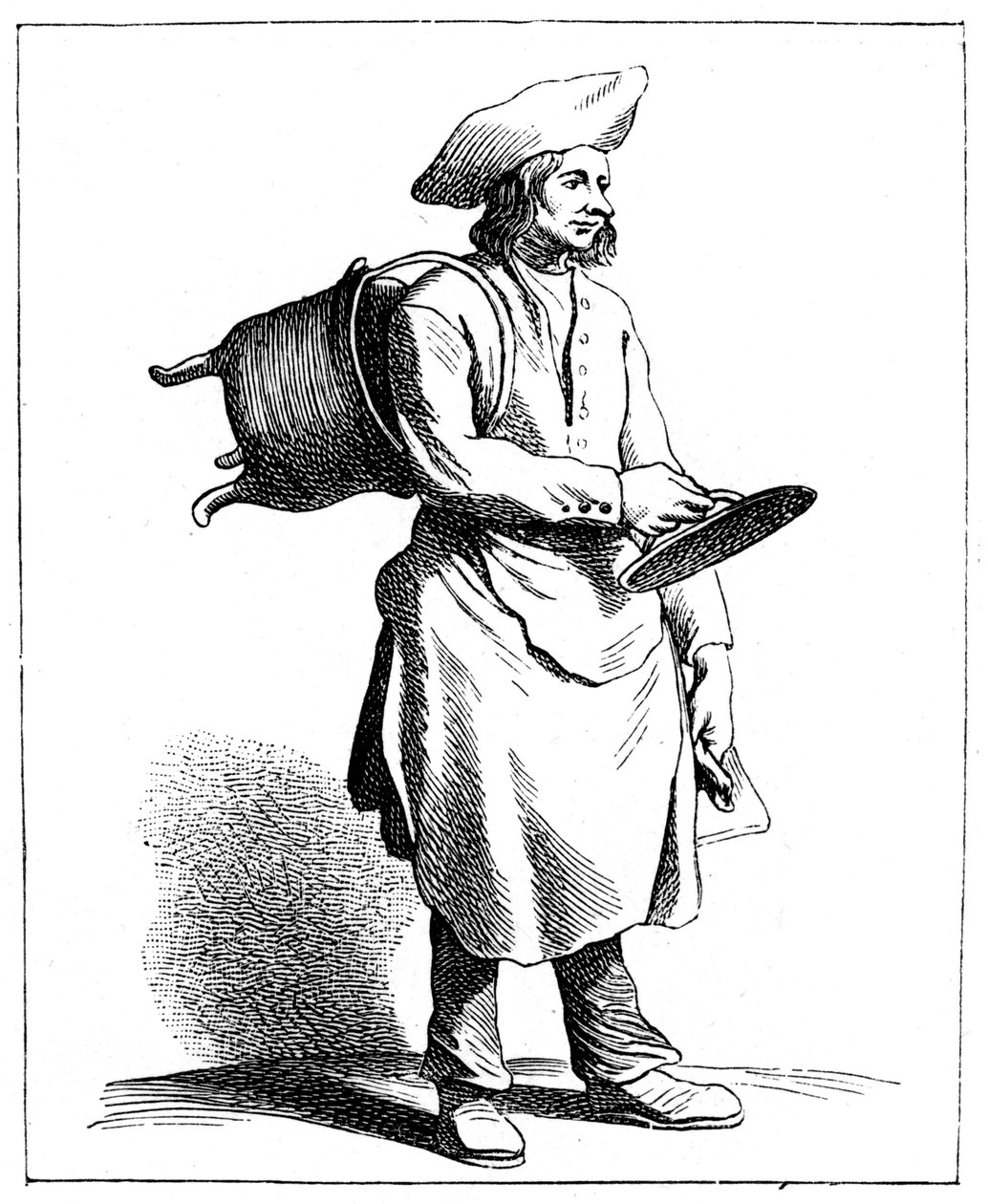 Auvergnat Tinker, 1737-1742. tekijältä Bouchardon
