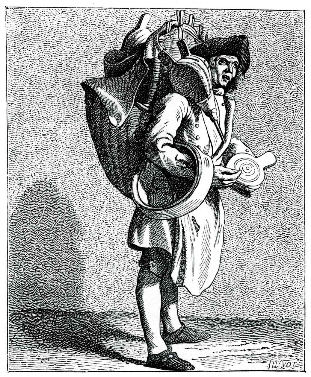 Korjattava palkeet tai kauhat!, 1737-1742. tekijältä Bouchardon