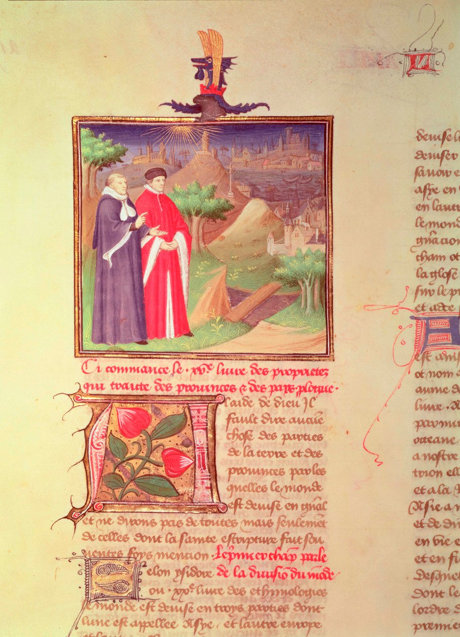 Ms Fr 9141 fol.217v Scholar and Nobleman, Barthelemy l