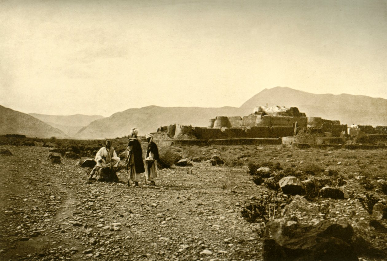 Fort Jamrud, Peshawur, 1901. tekijältä Bourne and Shepherd