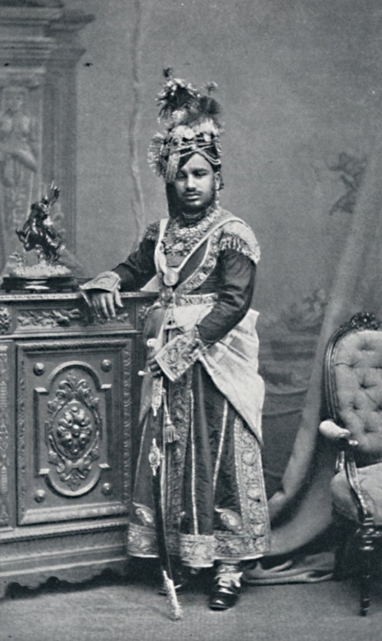 Raja of Rutlam, Keski-Intian virasto, 1902 tekijältä Bourne and Shepherd
